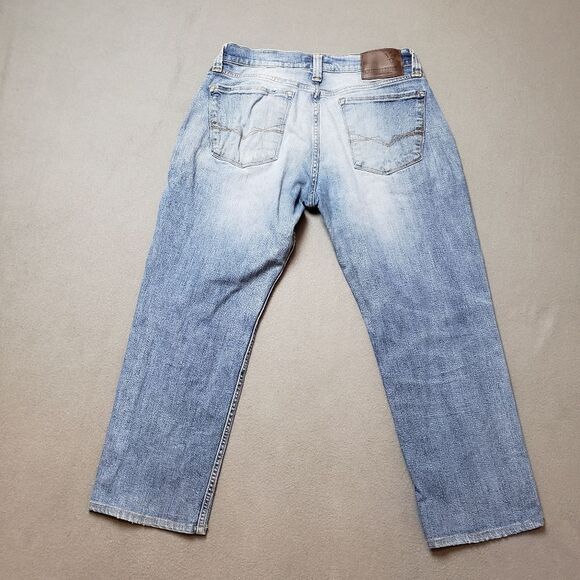 Guess Jeans Desmond Tapered Blue Jeans Classic Fit - Hemmed - Picture 2 of 15